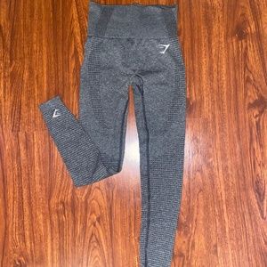Charcoal Marl Gymshark Leggings Vital Seamless 2.0